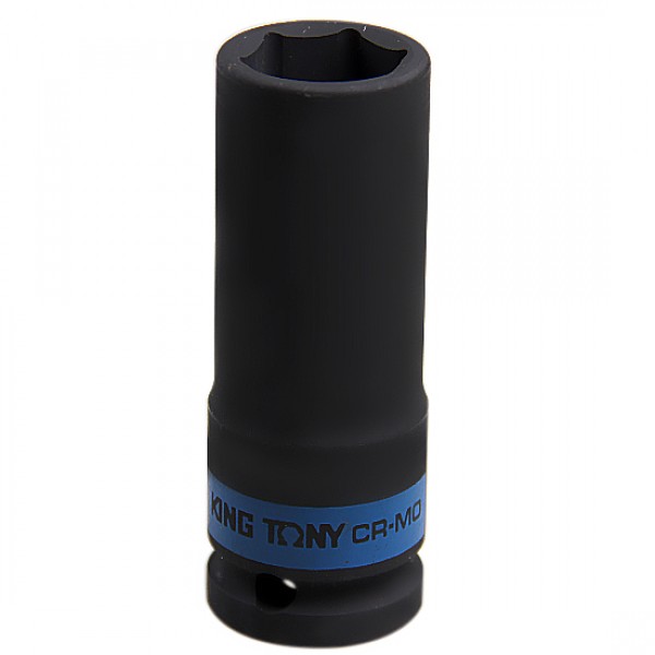 Soquete de Impacto Sextavado Extra Longo 19mm - KING TONY